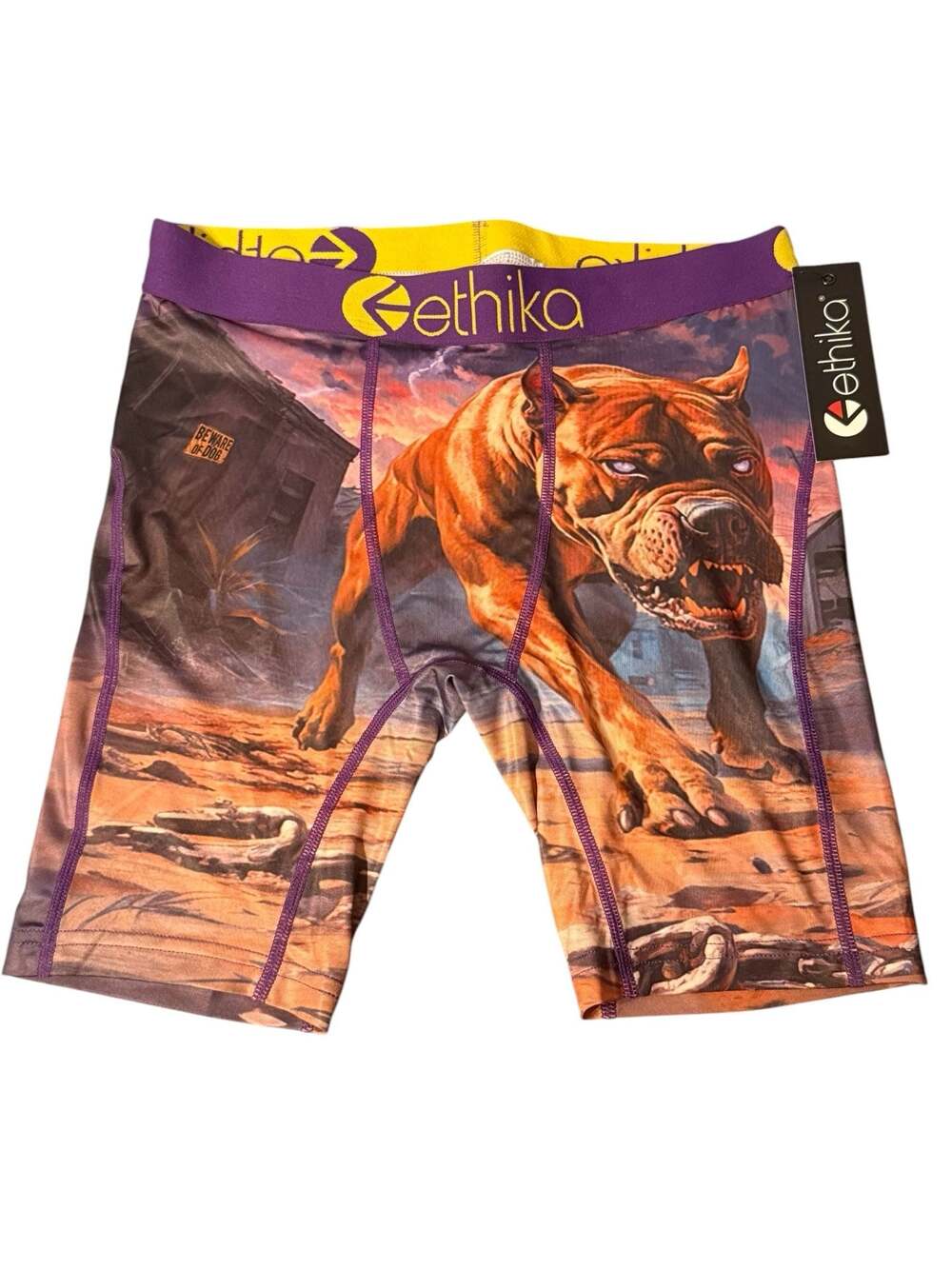 NWT Ethika Youth Terror Terrier Staple Boxer Briefs